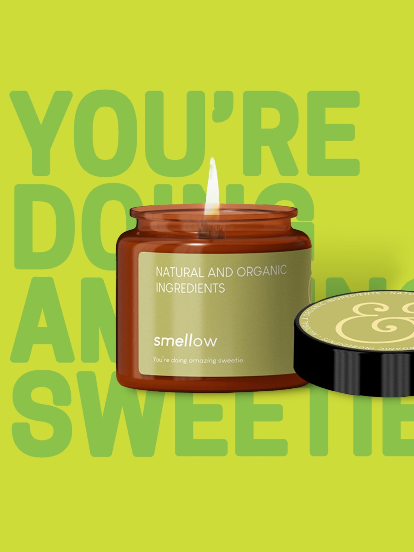 Sandalwood Soy Wax Candle