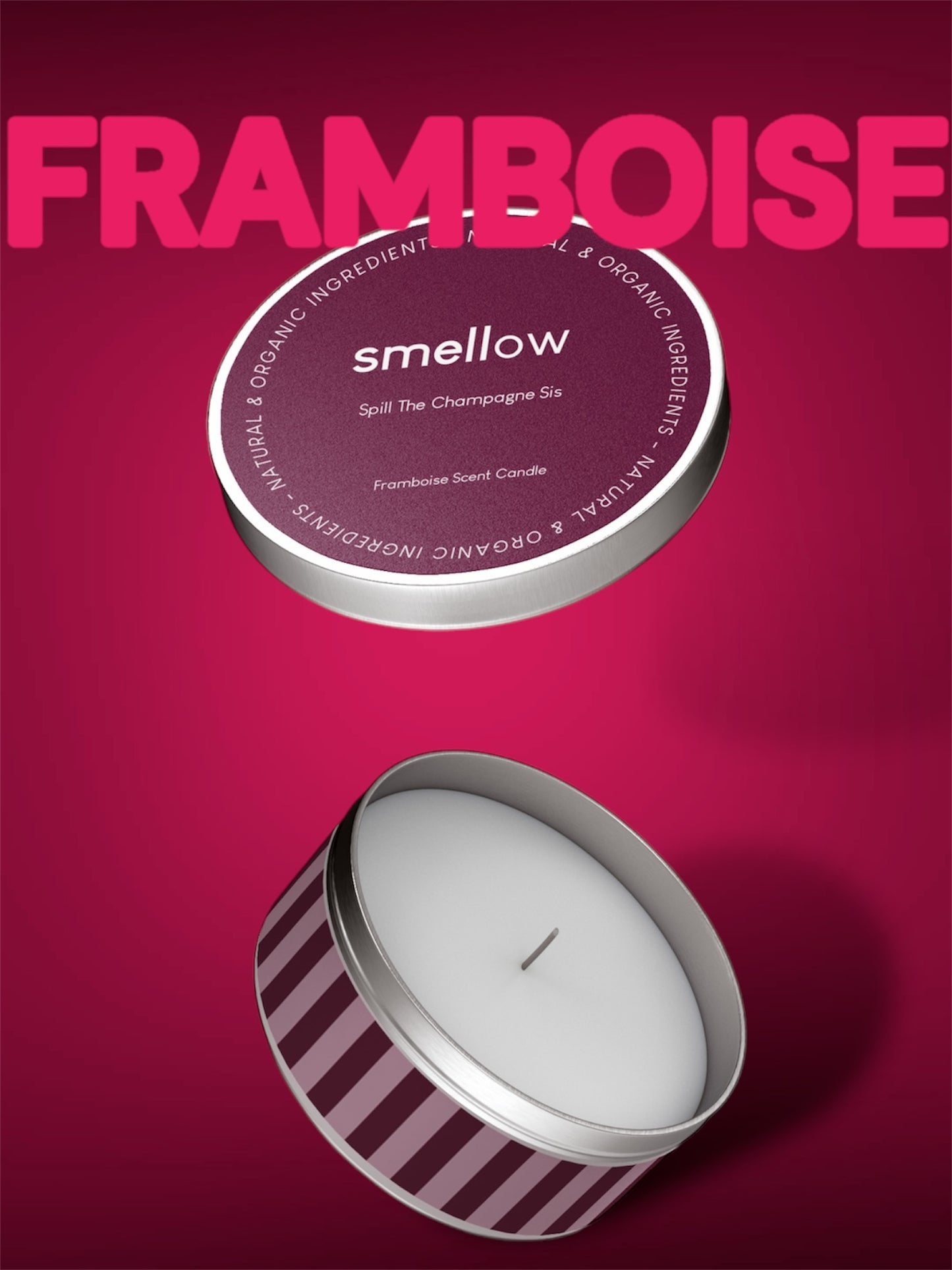 Framboise Soy Wax Candle