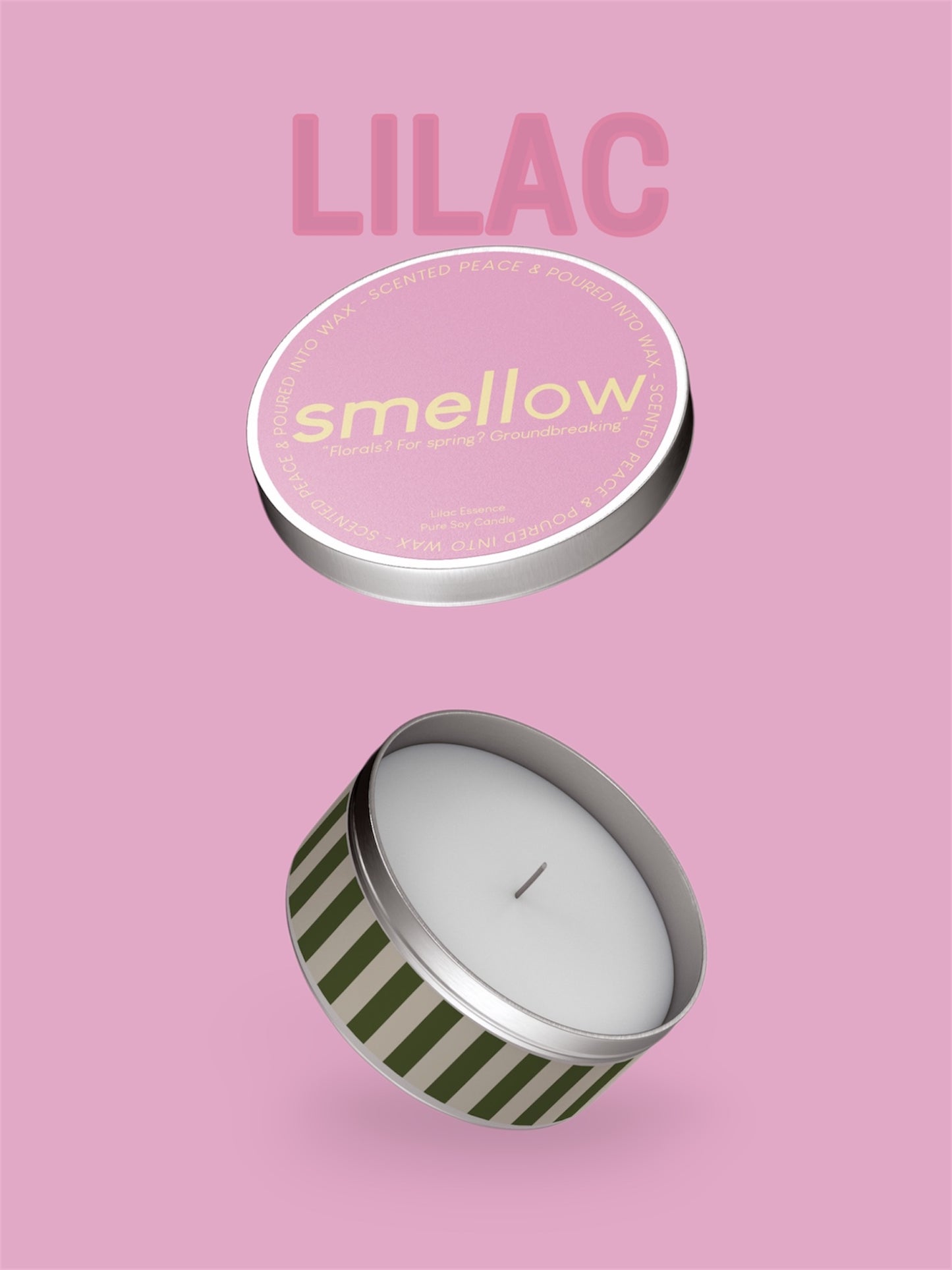 Lilac Soy Wax Candle